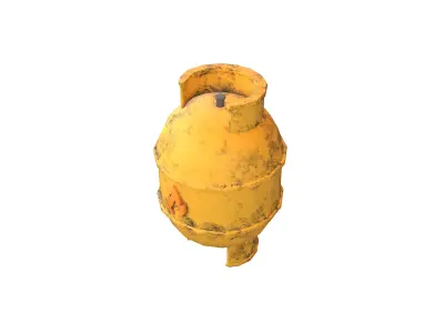 LPG Tank Icon V1 007 Low-poly 3D model
