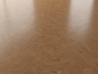  Parquet Oak Nut WWL set 6 3D model