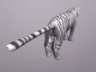 tiger Low-poly 3D model