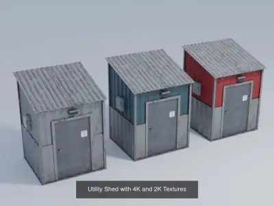 Industrial Buildings Pack 4K and 2K