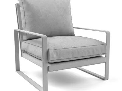  Bernhardt - Armchair 3D model