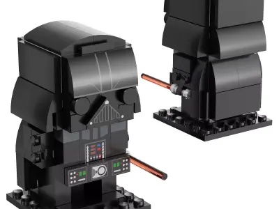 Lego Brickheadz - 41619 Darth Vader 3D model