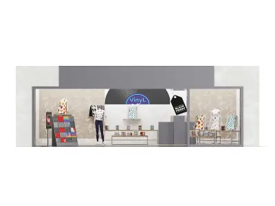 Music Gadgets Store 3D Model 3D model