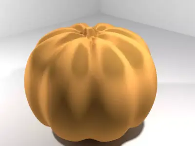 Mediterranean Fruit - Pumpkin 3D model
