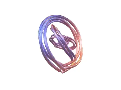 Abstract Shape v8 005 Low-poly 3D model