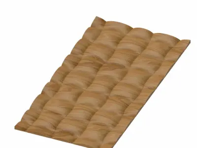 Decorative panel STL 3D model