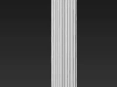 Corinthian Column - Ancient Architectural Pillar Sculpture 3D print model
