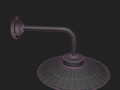 Barn Lamp 3D model