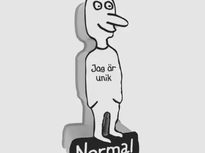 Normal Store streetsign 3D model