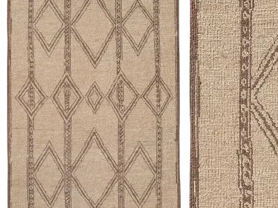 DALAL JUTE RUG 3D model