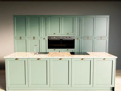 50-Kitchen2 matte 5 3D model