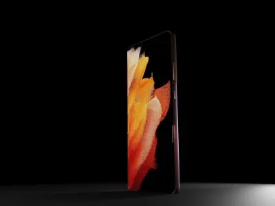 Samsung Galaxy S21 Ultra 3D model Low-poly 3D model