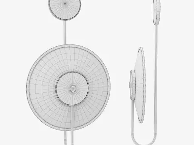 Qwemelily Wall Light 3D model