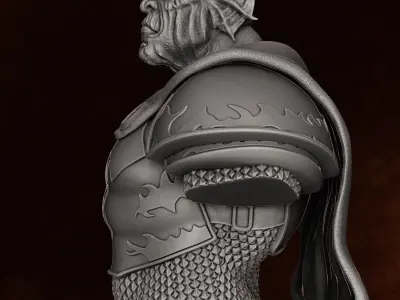 Demon Etrigan 2nd version 3D print model