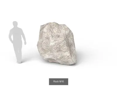 Rock Collection Vol01 - 10 models 3D Model Pack