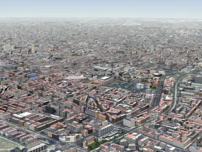 Milan Italy 3D City 3D model