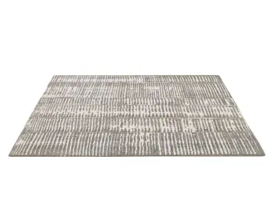 TAARA HAND-KNOTTED WOOL RUG 3D model