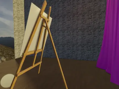 Architectural visualization 3D model