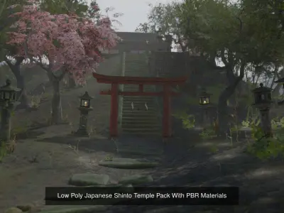 Low Poly Japanese Asset Pack