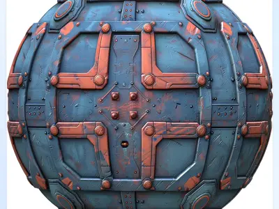 Sci-FI Seamless Texture Texture 12
