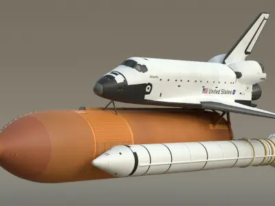  Space Shuttle Atlantis SC 