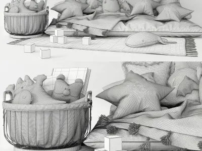 Children Set 3D model