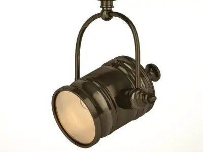 Spot Industrial Spotlight  3D model