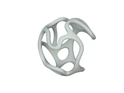 SciFi Cube Object No 28315 Low Poly Shape Texture