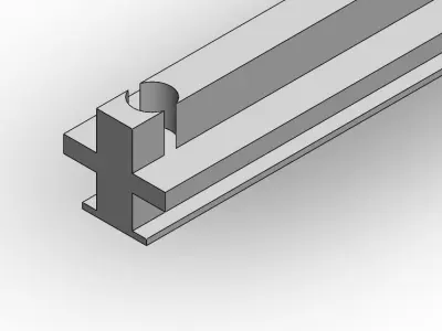 Rail Window  3D model