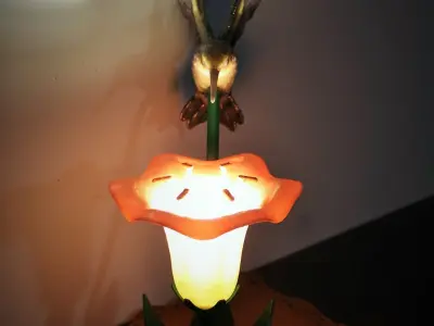 Hummingbird Lamp 3D print model