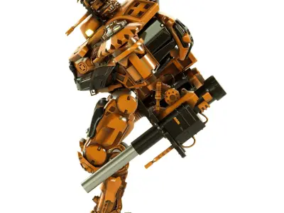 new robot 3D model