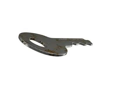 Key V1 005 Low-poly 3D model