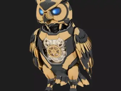 Stylized Adventure  Sci Fi Bundle 3D Print Ready Figures  3D print model