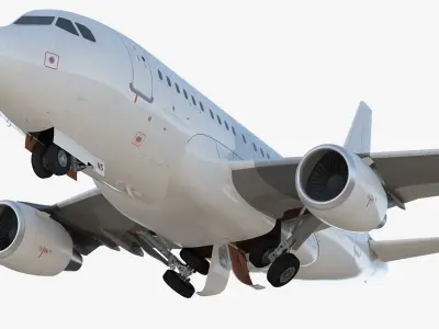  Airbus Planes Generic Rigged Collection 