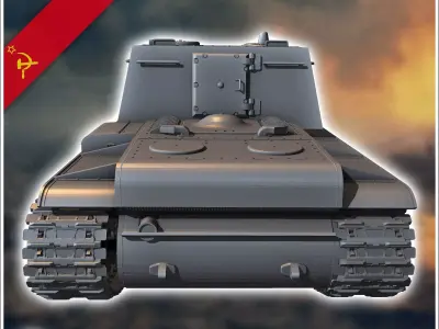 ZiK-20 - Soviet army WW2 Second World East front Ostfront RPG Mi 3D print model