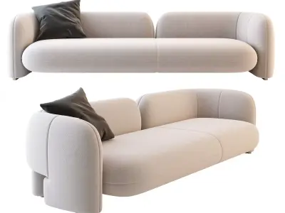 modern sofa chair  3D model