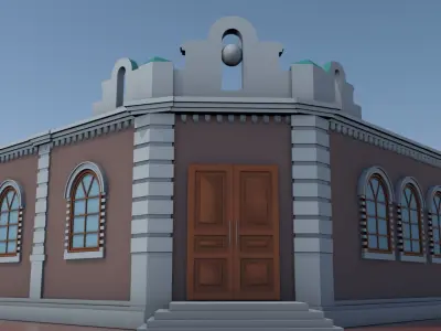 Mariinsky Women School 3D model