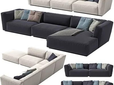 ELLIOT VERZELLONI SOFA 3D model