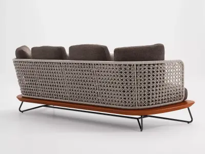 Rivera Sofa 3D model