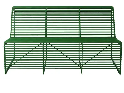 Park bench Limpido by mmcite 3D model