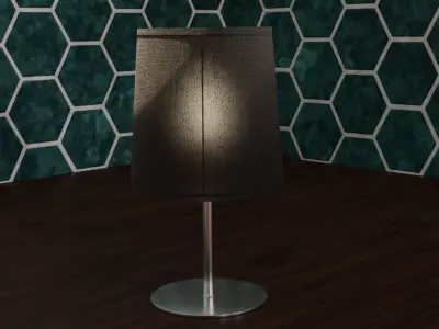 Desk Lamp Free low-poly 3D model get