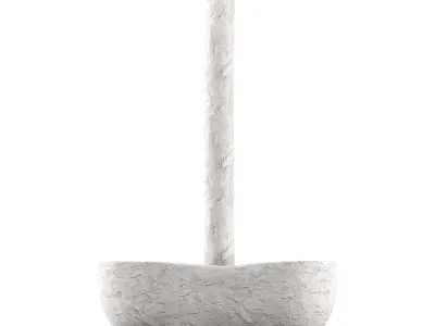  Eole ceiling lamp Low-poly 3D model