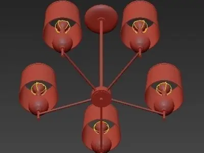 Latitude Chandelier 3D model