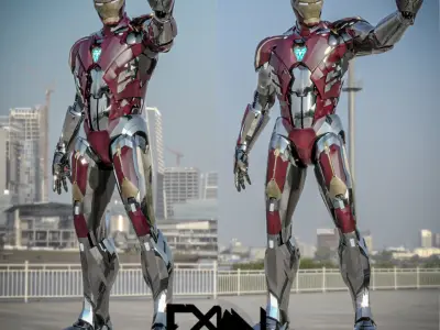 Iron Man MK-T78 Adamantium Armor 3D model