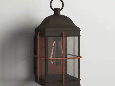 Dallas Wall Light 3D model