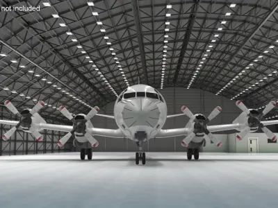  Orion Maritime Surveillance Aircraft Simplified 