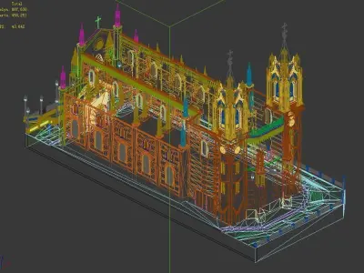 Heterogeneous - Building - Building 15 3D model