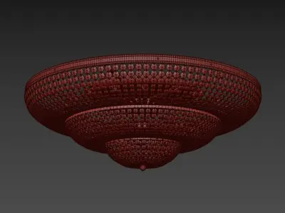 Chandelier Madena E 1 8 150 201 G 3D model