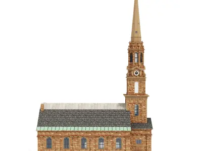 Arlington Street Church 3D model
