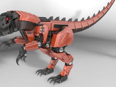 Dinozavr Raptor 3D model